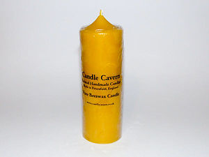 Solid Cast LARGE Beeswax Candle