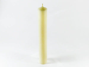 Straight Beeswax Dinner Candle 2cm x 18cm - Box of 25