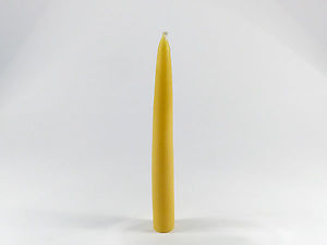 Tapered Beeswax Dinner Candle 2cm x 18cm - Box of 30